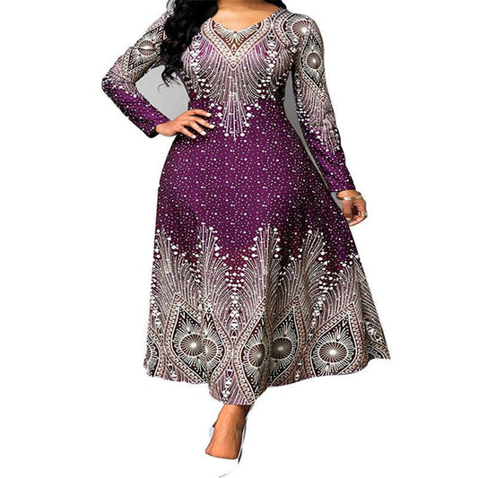 Long sleeve maxi dress