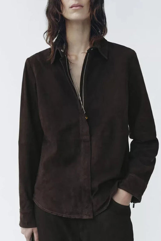 Lapel Casual Long Sleeve Jacket