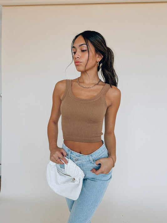 SALE :Milly Ribbed Seamless Tank