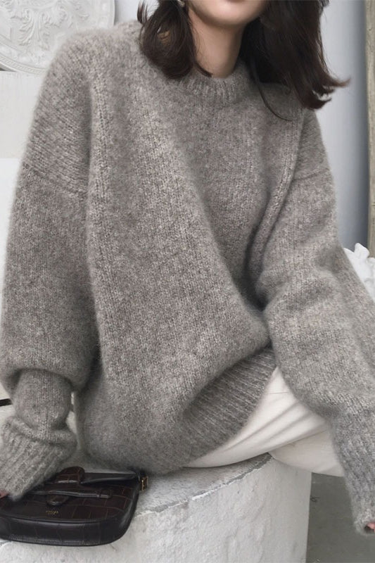 Loose Fit Vintage Style Sweater