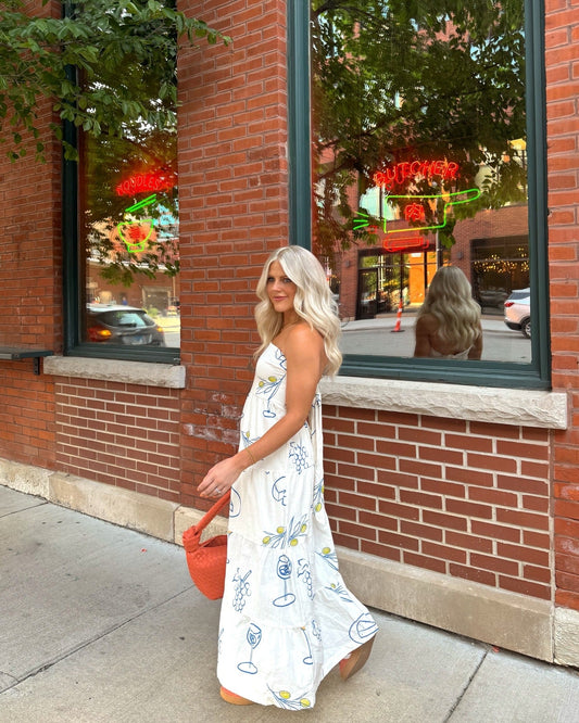 Italian Summer Maxi Dress