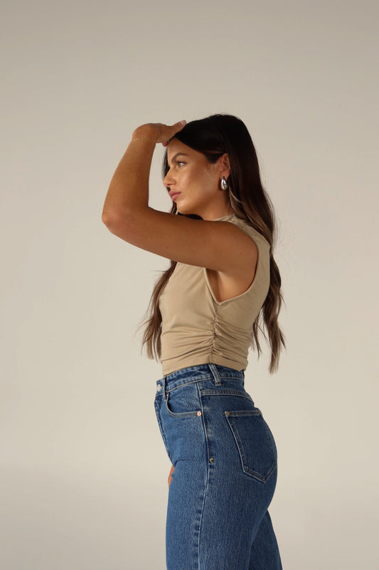 Ciara Mock Neck Tank