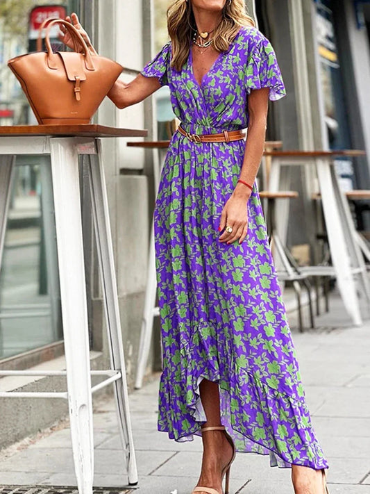 FashionSierra - 2025 Summer Fashion Sexy Vintage Elegant Female Boho Dress
