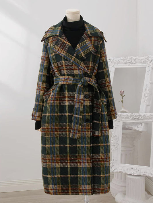 Forest Plaid Coat (2 Colors)