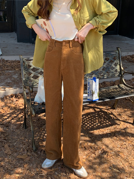 Retro Corduroy Jeans (5 Colors)