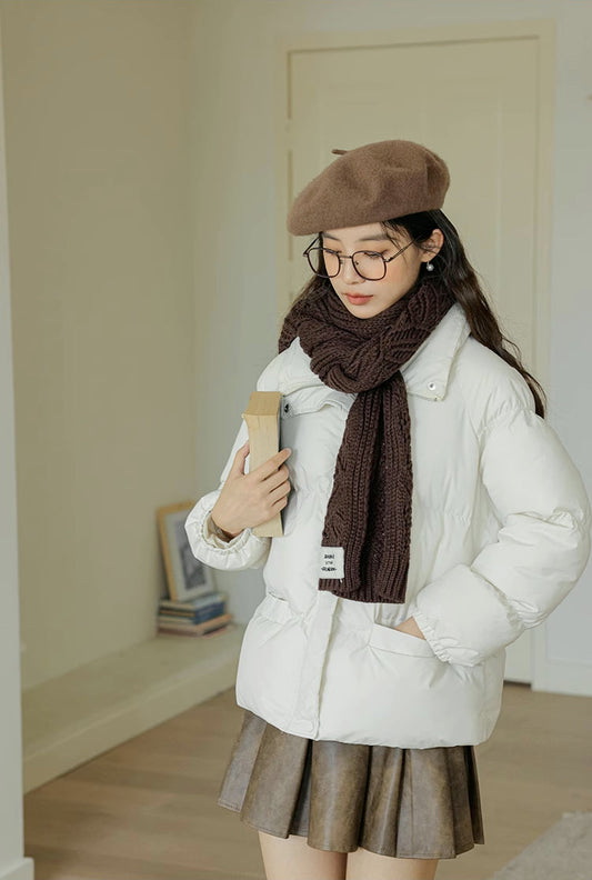 Basic Puffer Jacket (4 Colors)