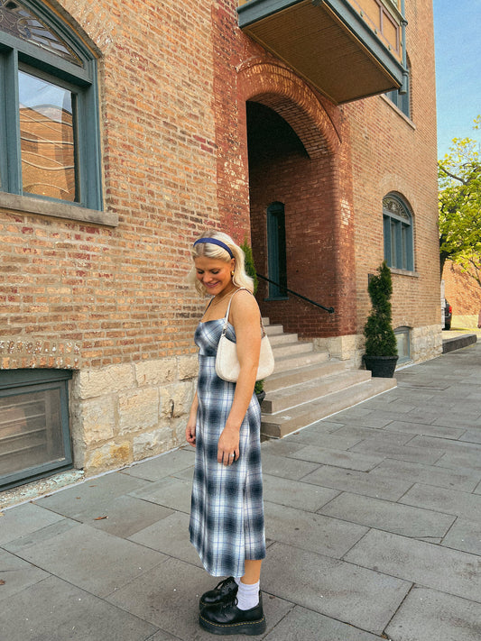 The Addison Dress // Blue