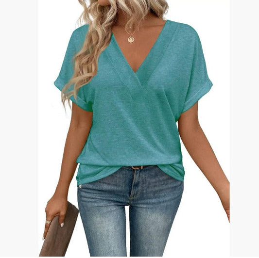 FLORA | Blouse élégante à col en V