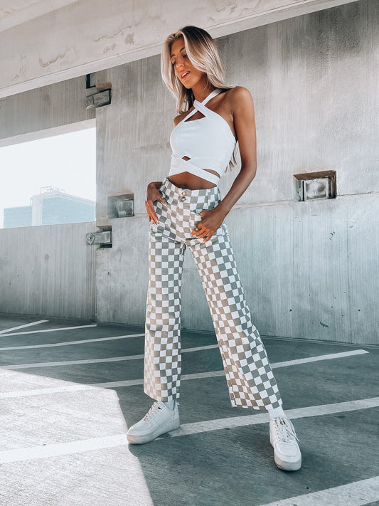 RESTOCKED : Haley Criss Cross Halter