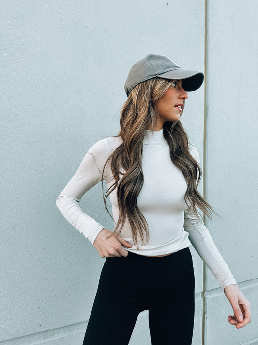 Misty Grey Turtleneck