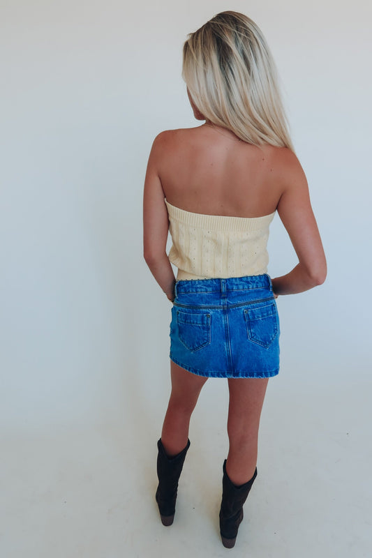 SALE :Emmy Floral Knit Tube