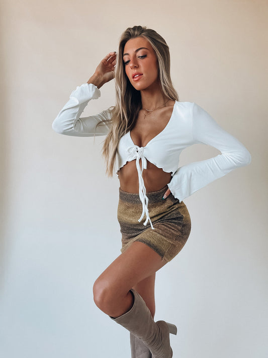 Chloe Knotted Long Sleeve