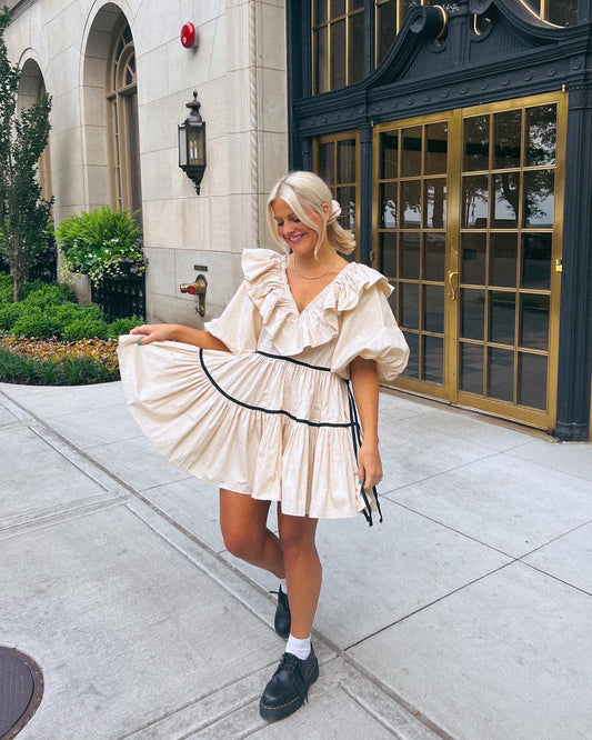 Dream Girl Dress // Cream