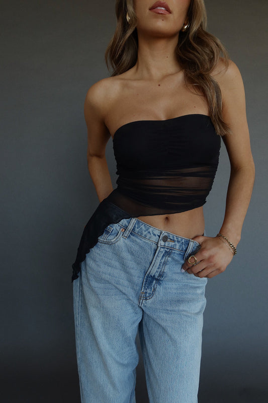 RESTOCKED: Macy Mesh Tube Top
