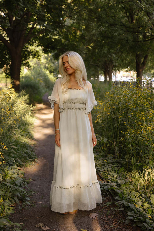 Dreamfield Maxi Dress // Vanilla