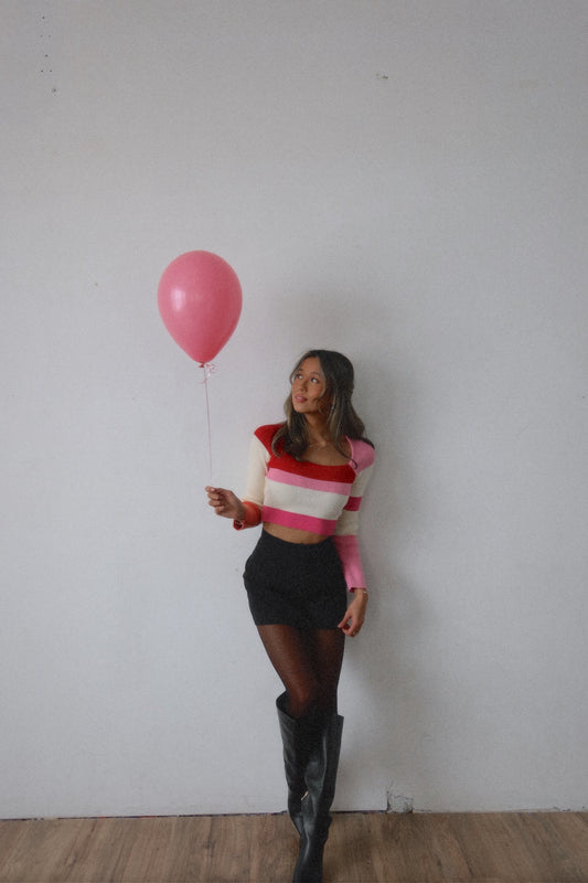 Penelope Long Sleeve Stripe Top