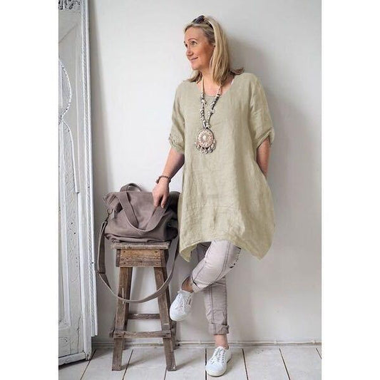 Irregular hem dress - Trendha