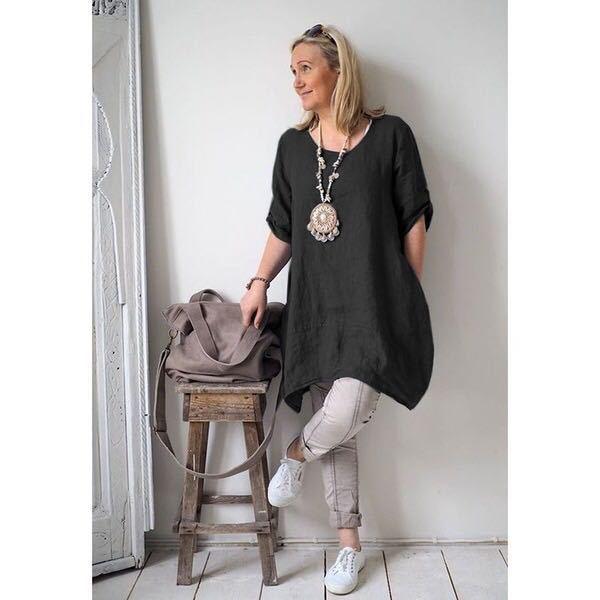 Irregular hem dress - Trendha