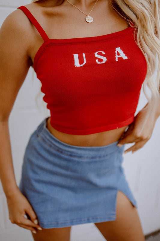 USA Knit Tank