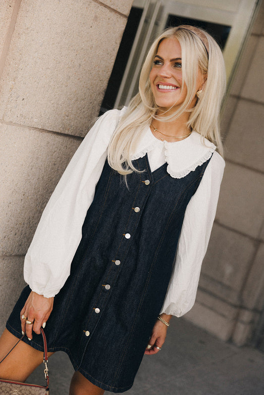 Teachers Pet Denim Dress