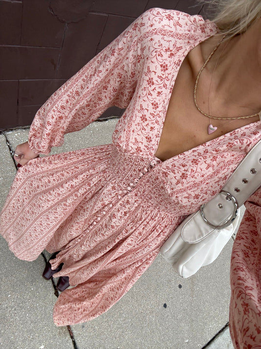 Pocket Full of Sunshine Dress // Mauve *RESTOCKED*