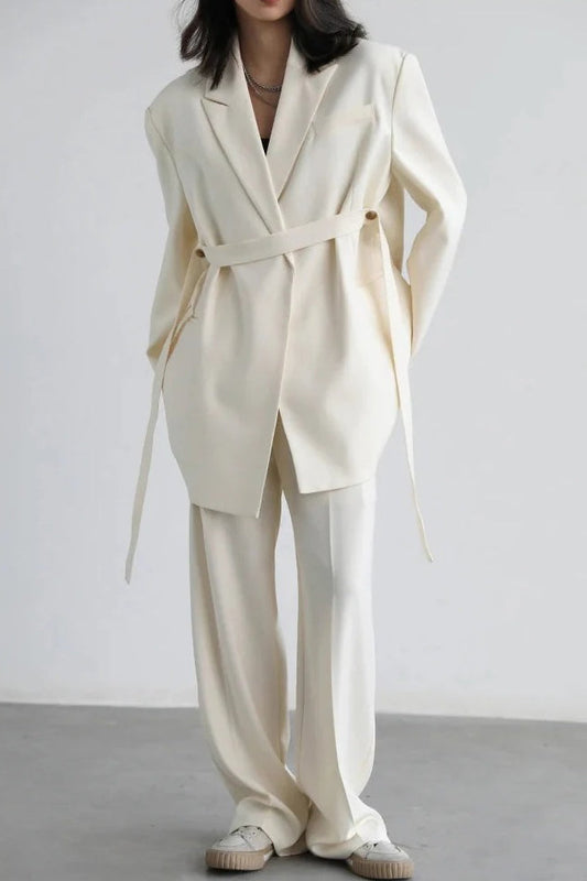 Solid Color Elegant Blazer