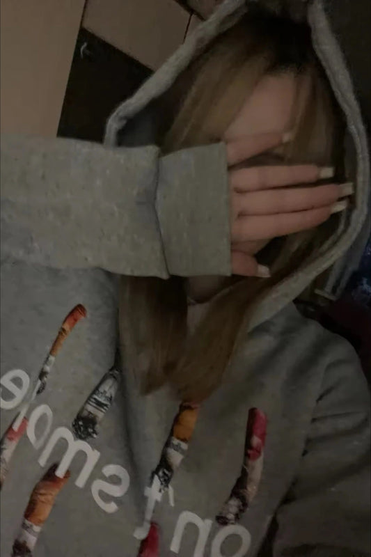 Unisex High Street Gray Hoodie