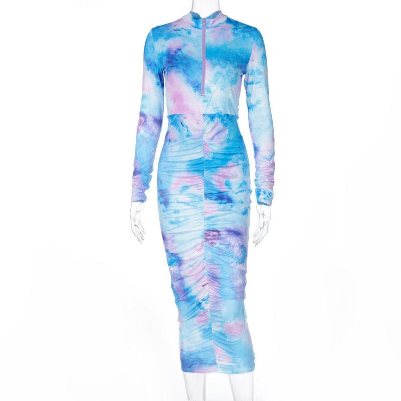 Sexy zipper dress - Trendha