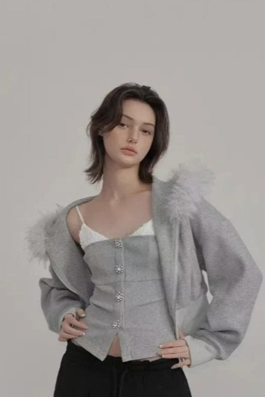 Casual Zippered Harajuku Hoodie