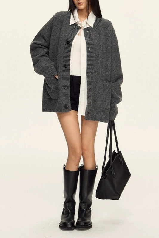 Loose Fit Knit Sweater