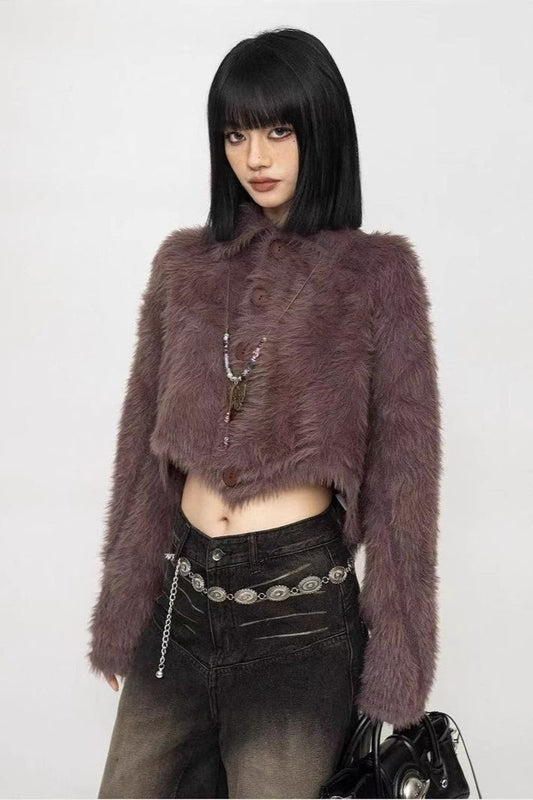 Sexy Short Knit Sweater