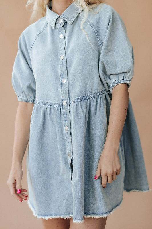 Fall Fever Denim Dress