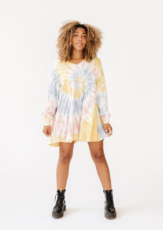 Be Cool Baby Tie Dye Dress