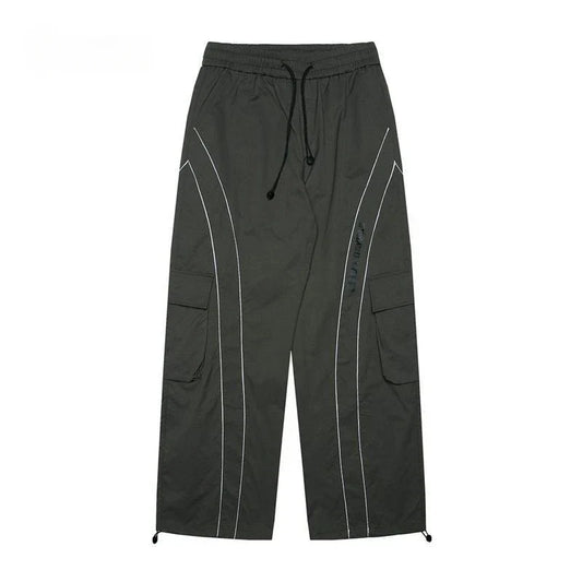 Women Cargo Streetwear Techwear Wide Leg Joggers Pants