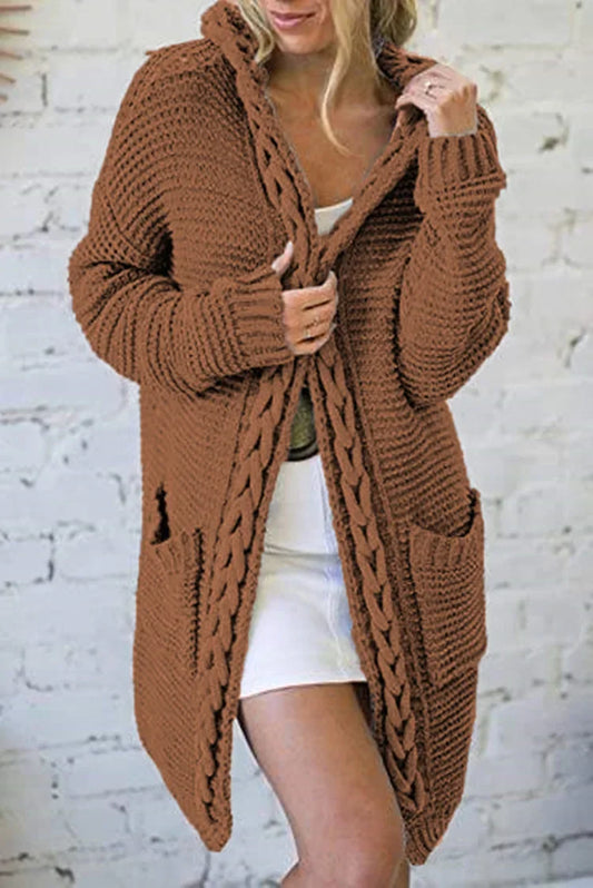 Fashion Women Sweaters 2025 Color Blocking V-neck Long Sleeve Casual Dough Twists Jerseys Coat