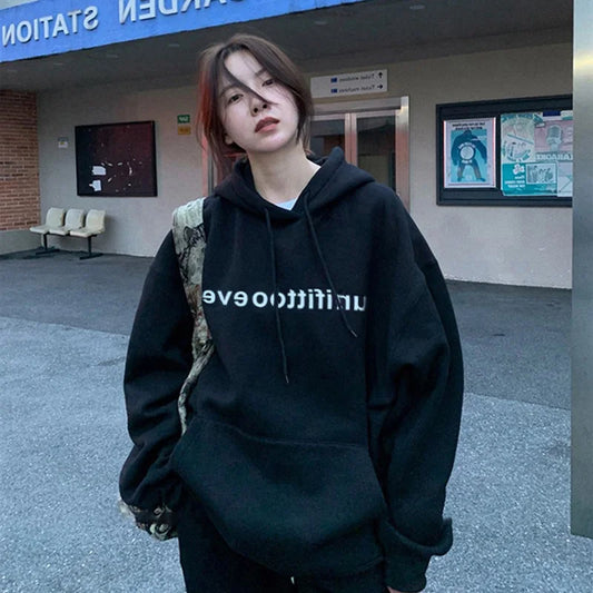 Vintage Letter Print Top