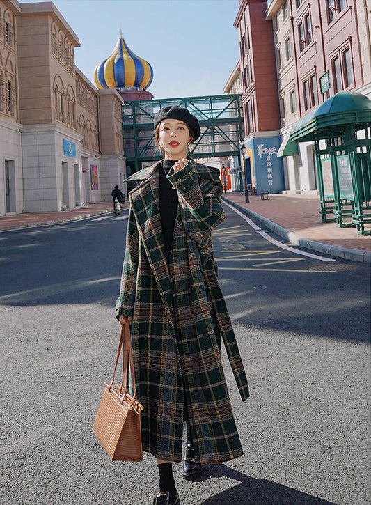 Forest Plaid Coat (2 Colors)