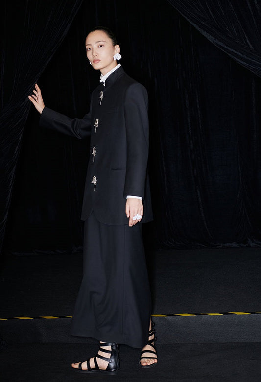 M essential Mackay designer black sheep orchid suit - dan.