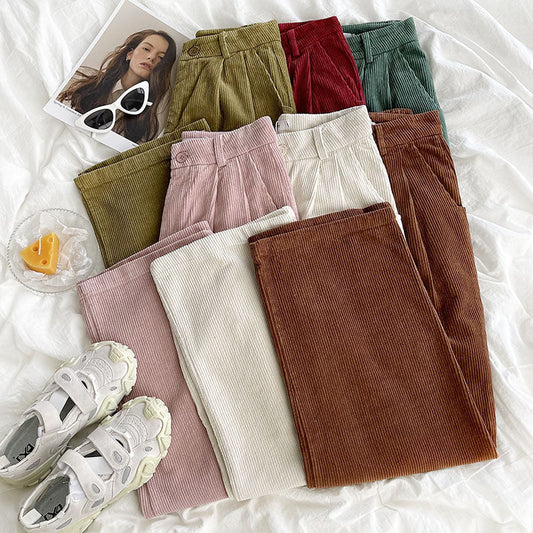 Fall Corduroy Jeans (6 Colors)