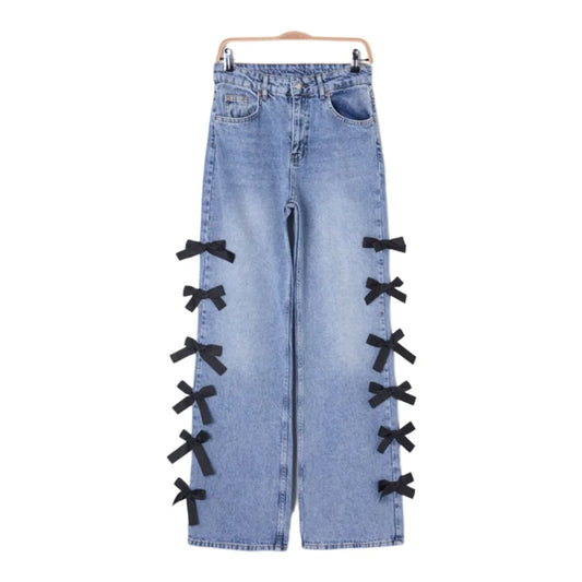 Saphira | Jean Taille Haute à Jambe Large