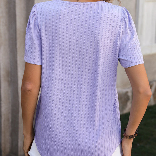 FashionSierra Casual Loose Vintage Elegant Summer Youth Female Blouse