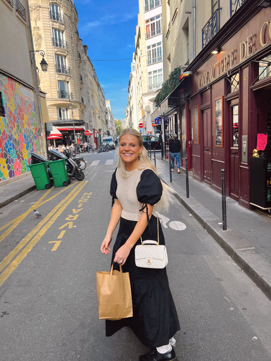 Fall in Paris Dress // Black
