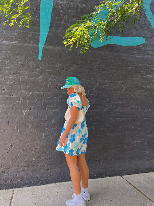 Full Bloom Mini Dress