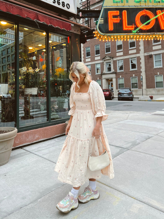 Lillies Love Midi Dress *RESTOCKED*