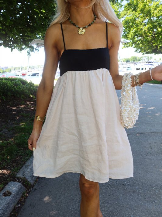 Fun in the Sun Dress // Natural *RESTOCKED*