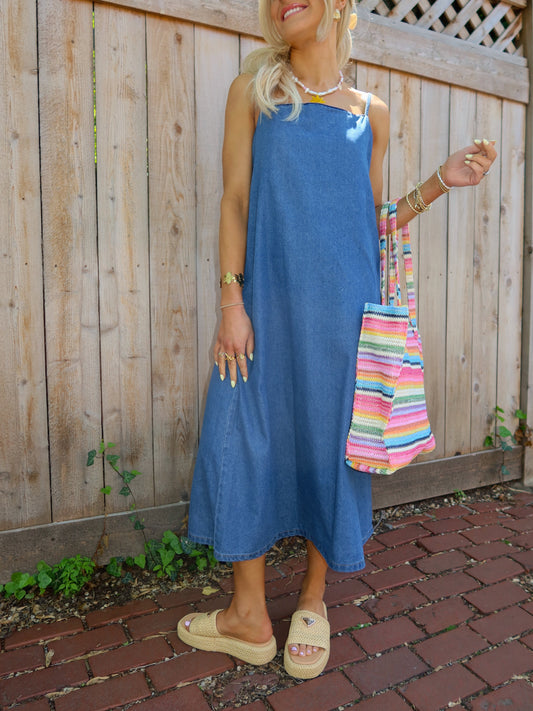 Daisy Denim Dress