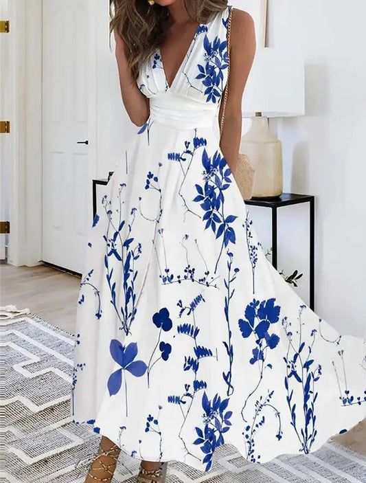 FashionSierra - 2025 Sexy Long Party Robe Casual Sundress Vestidos Boho Dress