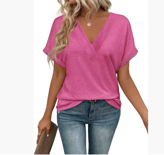 FLORA | Blouse élégante à col en V