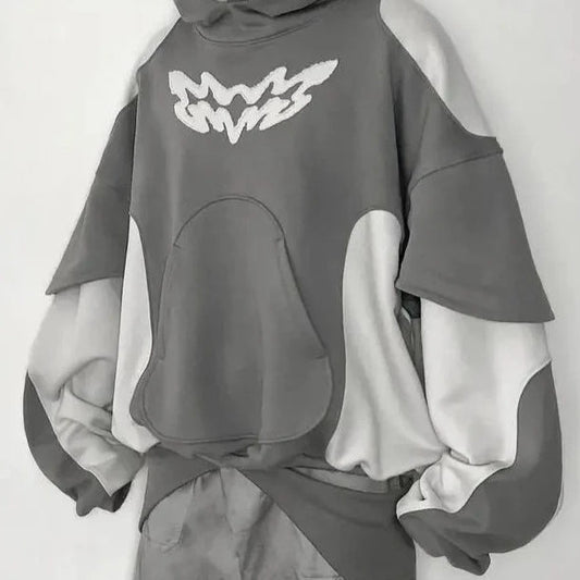 Casual Oversized Graphic Hoodie