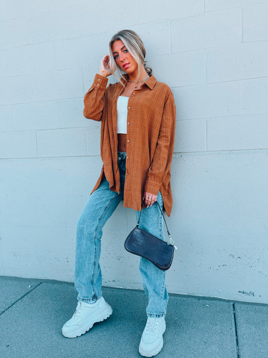 Camel Must Have Button Up